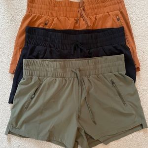 Bundle of 3 pairs Large All in Motion (Target) stretch shorts